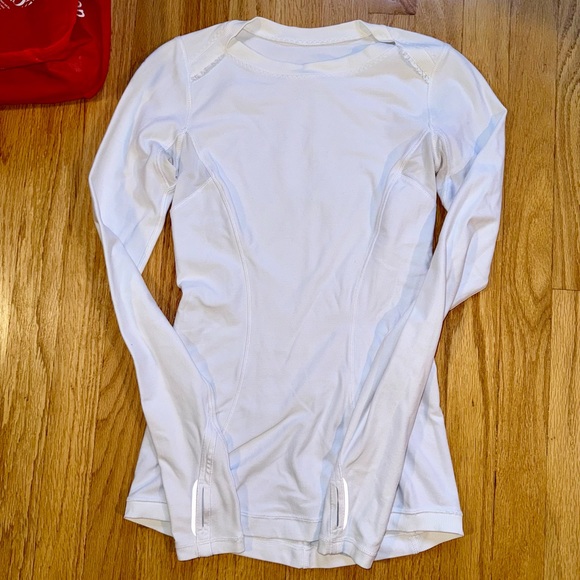 Lululemon Brushed Long Sleeve running top - new- size 2 - vintage and rare - Picture 5 of 6